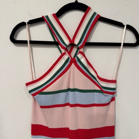 Ted Baker Lyndiaa Tutti Frutti Bodycon Ribbed Knit Sweater Dress 4 - Picture 3 of 7